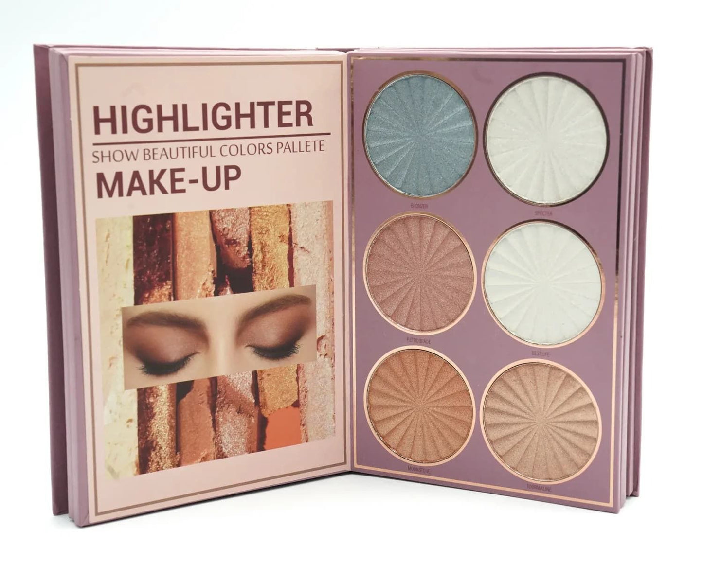 Mocallure All-in-1 Makeup 5 page Palette Book: Complete Professional Makeup Collection for Face & Eyes 💄